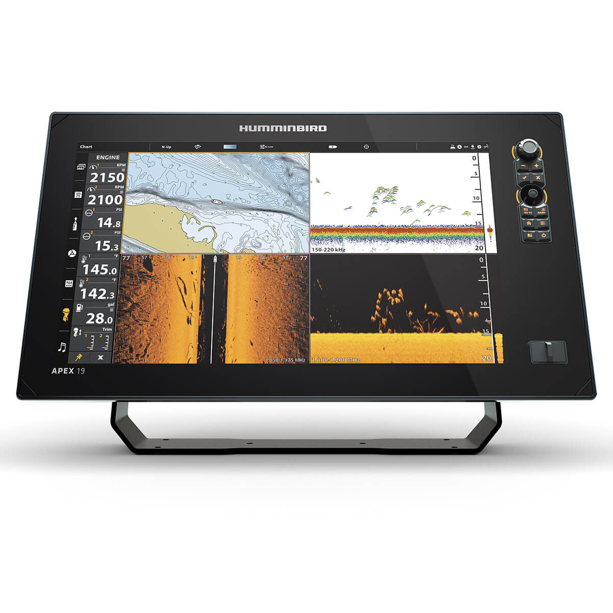 Plotter Humminbird APEX19 Mega SI+